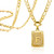 Gold Square Initial Necklaces for Women Teen Girls Letter F Personalized Name Birthday Gifts for Mom Daughter Wife Girlfriend Stainless Steel Figaro Chain Vintage Medallion Pendant Necklace Gold Square Initial Necklaces for Women Teen Girls Letter F Personalized Name Birthday Gifts for Mom Daughter Wife Girlfriend Stainless Steel Figaro Chain Vintage Medallion Pendant Necklace