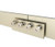 DIYHD Brushed Nickel barn Door Track Connector