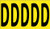 National Marker Corp_ LPS7D Letter Card 4 Inch D 5 LettersCard PS Cloth