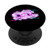 Aesthetic Vaporwave Flower Design Glitch Effect style PopSockets PopGrip Swappable Grip for Phones   Tablets