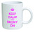 Funny Mug - Keep Calm and Brony On - 11 OZ Coffee Mugs - Inspirational gifts and sarcasm - By A Mug To Keep TM
