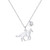 MONOOC Horse Jewelry for Girls Girls Horse Necklace C Necklace Initial Heart Letter Necklace Horse Necklaces for Girls Horse Initial Necklace for Daughter Horse Jewelry Gifts for Girls