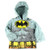 DC Comics Batman Toddler Grey Rain Slicker Raincoat 2T