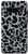 Galaxy S10 Steel Grey Black Leopard Print Cheetah Animal Pattern Case