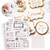 KJGF 4pcs Alphabet Cake Stamp ToolAlphabet   Numbers Fondant Cake Mold DIY Cookie Stamp Cookie Cutter Fondant Molds Handmade English Letters Fondant Biscuit Cake Cookie Mold Baking Tools 4pcs-B