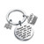 Zuo Bao Writer Gift Author Gift Writer Keychain Please Do Not Annoy The Writer Keychain Writing Gift Author Jewelry Do not Annoy Writer Keychain