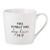 Creative Brands SIPS Bone China Coffee CupMug 14-Ounce Dog Hair