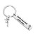 Faith Trust and Pixie Dust Charm Keychain Tinkerbell Keychain keychain