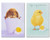 American Greetings Bunny and Chick Easter Cards with Glitter, 6 Count