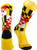 TCK Maryland Flag Crew Socks Gold Medium