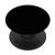 Deep Dark Black Color - Simple   Neutral Solid Color PopSockets PopGrip Swappable Grip for Phones   Tablets