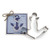 Ann Clark Anchor Cookie Cutter - 4.75 Inches - Tin Plated Steel