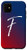 iPhone 11 Initial F Phone Case Gradient Ombre Red Purple Blue Letter F Case