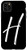 iPhone 11 Pro Max Letter H Phone Case Black Calligraphy Monogram Initial H Case