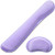 VicTsing Keyboard Wrist Rest Pad   Mouse Wrist Rest Memory Foam   Superfine Fibre Easy Typing and Pain Relief for Computer Laptop Office Purple