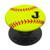 Softball Initial J Name Player Monogram Catcher   Pitcher PopSockets Grip and Stand for Phones and Tablets