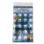 Evershine 6-Pack Heavy Duty Plastic Table Covers Tablecloth Reusable Rectangle 54 x 108 Navy Blue Checkered