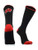 TCK Wisconsin Badgers Socks Campus Legend Crew BlackRed Large