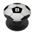 Soccer Ball Monogram Letter B Name Initial Gift PopSockets Grip and Stand for Phones and Tablets