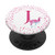 Galaxy Llama Letter J Initials Monogram PopSockets Grip and Stand for Phones and Tablets