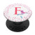 Galaxy Unicorn Letter F Initials Monogram PopSockets Grip and Stand for Phones and Tablets