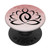 Rose Yoga Lotus Flower Pose Grip - Mind Body And Spirit PopSockets PopGrip Swappable Grip for Phones   Tablets