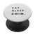 Eat Sleep Swim Popsocket PopSockets PopGrip Swappable Grip for Phones   Tablets