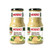 Herdez Authentic Mexican Medium Hot Sauces 15_7 Oz Gluten Free Cilantro Lime Salsa cremosa 2 Pack