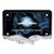 United Pacific Industries 50124 ChromeBlack Eagle Motorcycle License Plate Frame