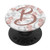 Pink Letter B with Pineapples PopSockets PopGrip Swappable Grip for Phones   Tablets