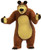 Comansi COM-Y99804 Bear from Masha and The Bear Action Figure