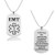KUIYAI Paramedics Prayer Keychain Necklace EMT Gift Paramedic Gift Emergency Medical Technician Gift Christian Religious Jewelry EMT Necklace