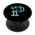 Letter P Initial with Butterflies Personalized Monogram PopSockets Grip and Stand for Phones and Tablets