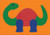 Lauri Crepe Rubber Puzzles - Dinosaur
