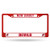NHL Rico Industries Standard Chrome License Plate Frame New Jersey Devils