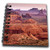 3D Rose Arizona - Monument Valley Navajo Tribal Park - View from Hunts Mesa Mini Notepad 4 x 4