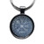Viking Runes Elder Futhark Rune Circle Vegvisir Viking Compass Silver Keychain Keyring