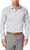 Alfani Mens Printed Regular Fit Button-Down Shirt Gray M