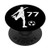 77 Number 77 Soccer Gifts for Men Boys Teens Youth Son PopSockets Grip and Stand for Phones and Tablets