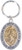 AngelStar 1111 Never Drive Faster Than Your Angels Can Fly Key Chain, Silver