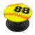 Softball Jersey Number 88 Eighty Eight No 88 Game Play Fun PopSockets PopGrip Swappable Grip for Phones   Tablets