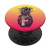 Orange Yellow Gradient Pineapple Monogram Initial Letter F PopSockets Grip and Stand for Phones and Tablets