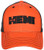 Checkered Flag Mens Hemi 426 Cap Adjustable Orange   Black Hat