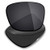 Mryok Polarized Replacement Lenses for Spy Optic Discord - Stealth Black
