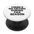 Funny Humorous Saying Theres No Crying During Tax Season B PopSockets Grip and Stand for Phones and Tablets