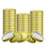 36 Count Regular Mouth Canning Lids for Ball Kerr Jars - Split-Type Metal Mason Jar Lids for Canning - Food Grade Material Split-Type Lids Leak Proof Secure?70mm?Gold