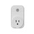 Wifi Smart Plug 1 Pack,Compatible with Alexa,Google,IFTTT Voice Control Remote Control Smart Outlet Switches with Timer - White