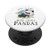 Funny Panda Lover Gift Just A Girl Who Loves Pandas PopSockets PopGrip Swappable Grip for Phones   Tablets