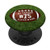 Football Gift Uniform Number 75 Player Mom Dad Coach Fan PopSockets Grip and Stand for Phones and Tablets