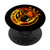 Funny Flame Bowling Retro Pin Ball Pattern Gift PopSockets Grip and Stand for Phones and Tablets
